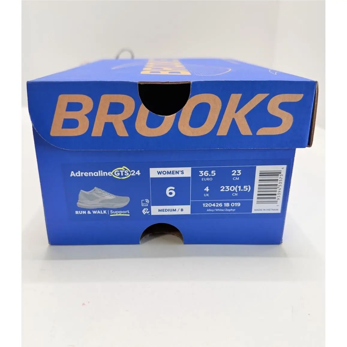 Brooks shoes - Brooks Adrenaline GTS 24 - Adrenaline GTS - Alloy/White/Zephyr 4