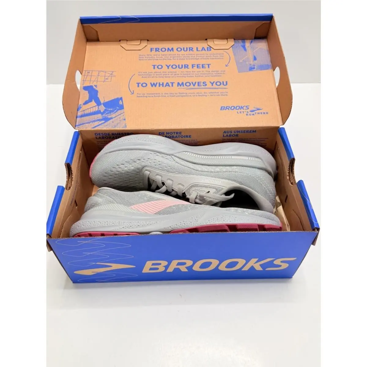Brooks shoes - Brooks Adrenaline GTS 24 - Adrenaline GTS - Alloy/White/Zephyr 5