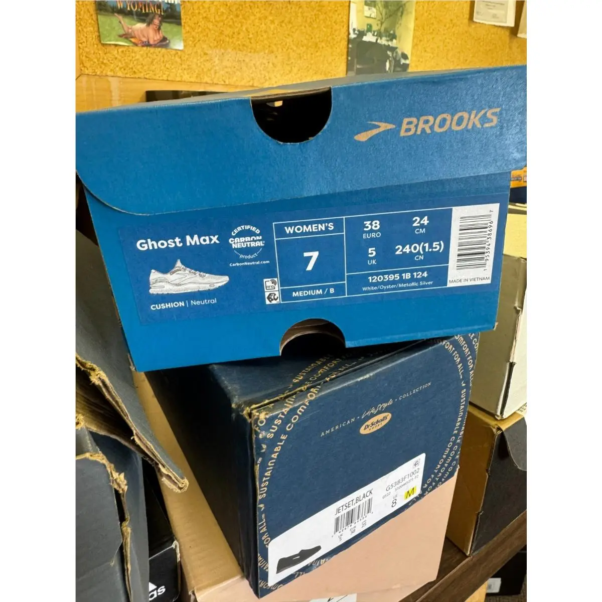 Brooks shoes - Brooks Ghost Max - Ghost Max - 120395 1B 124 - White (UPC: 195394386967) 5