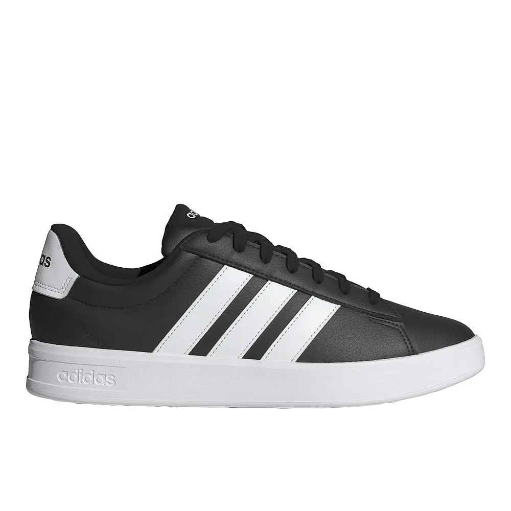 Adidas Grand Court 3.0 Mens Black Sneakers Casual Shoes SB1158-IH1473