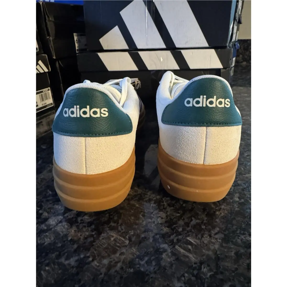 Adidas shoes - adidas Vl Court - Court - Ji1788 - Multicolor, Manufacturer: Clear Pink/Court Green/Core White 8