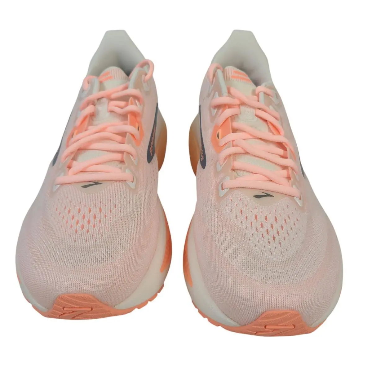Brooks shoes - Brooks Ghost - Ghost - White, peach, grey 1