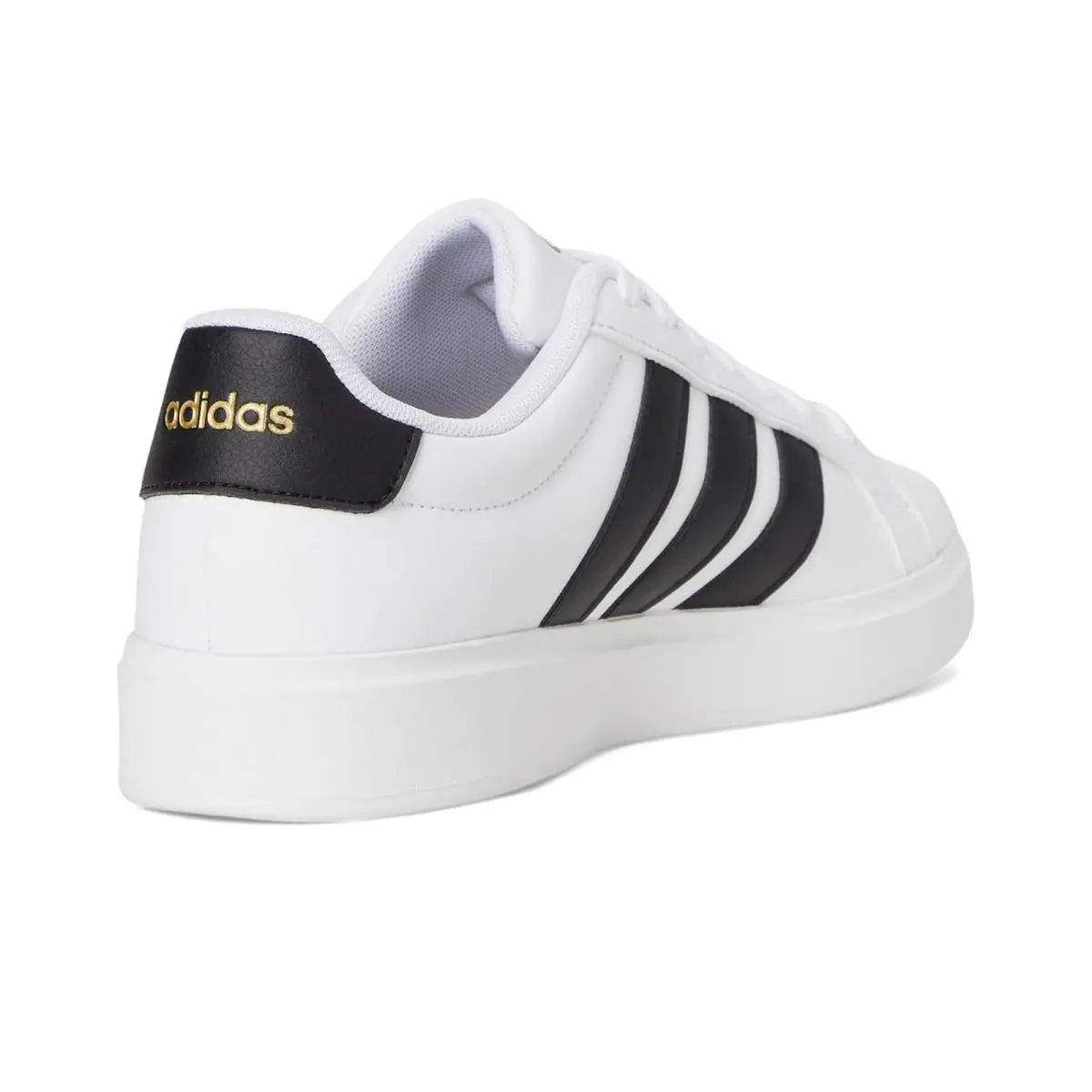 Adidas shoes - White/Black/Gold Metallic 3