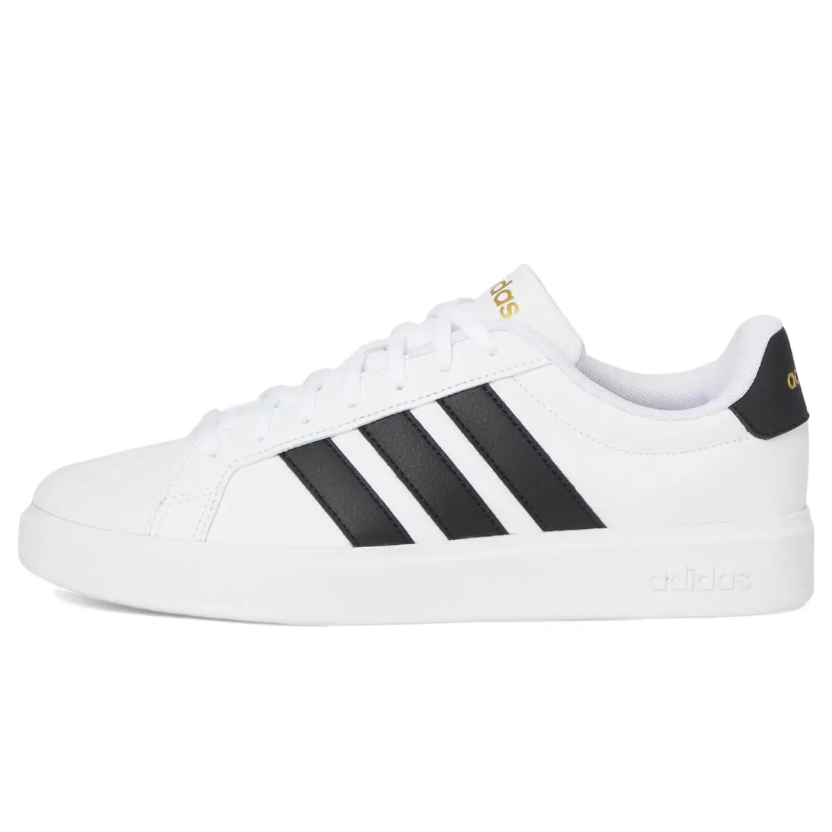 Adidas shoes - White/Black/Gold Metallic 9