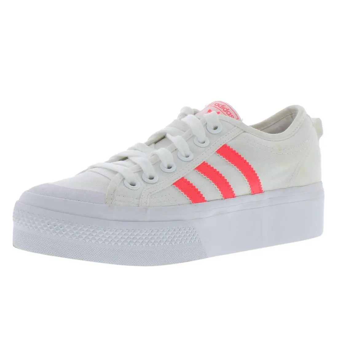 Adidas shoes - Cloud White/Signal Pink/Cloud White, Main: White 0