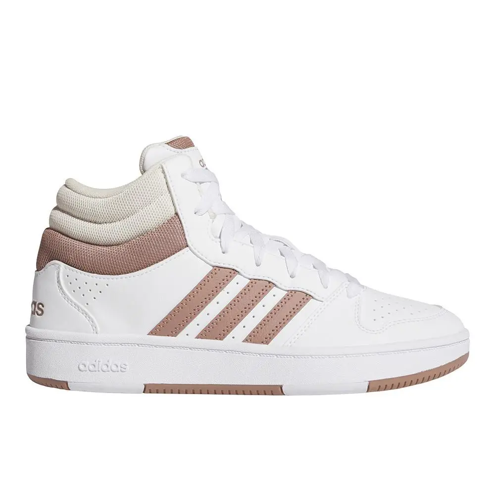 Hoops Mid Classic Womens White Sneakers Athletic Shoes SB1158-KI6431 by Adidas