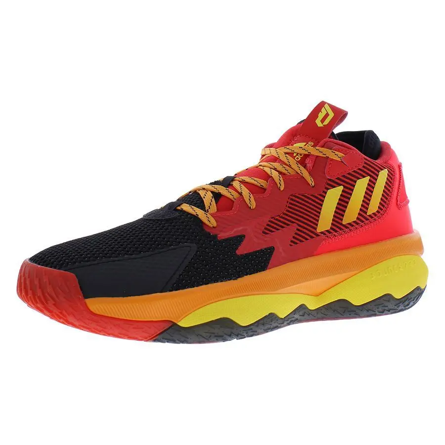Adidas shoes - Core Black/Team Yellow/Vivid Red, Main: Red 0