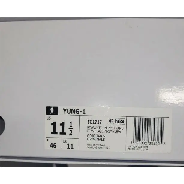 Adidas shoes - adidas Yung-1 - EG1717 - Multicolor 16