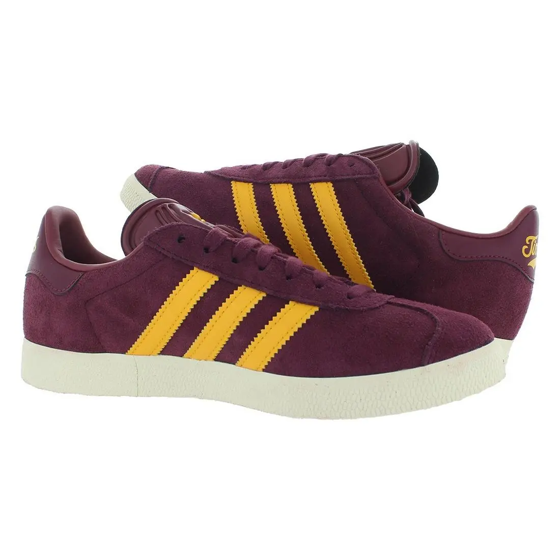 Adidas shoes - Maroon/Crew Yellow, Full: Maroon/Crew Yellow 1