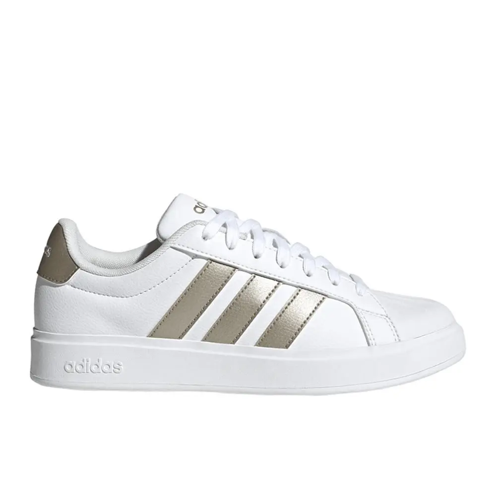 Streettalk Womens White Sneakers Casual Shoes JP8285 by Adidas