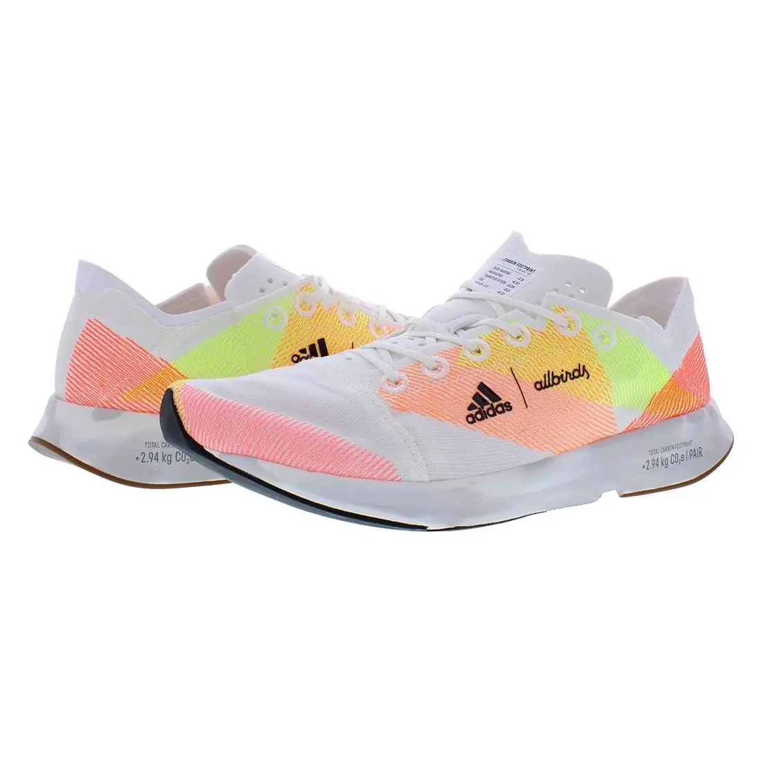 Adidas shoes - Non Dyed/Core Black/Acid Red, Main: White 1