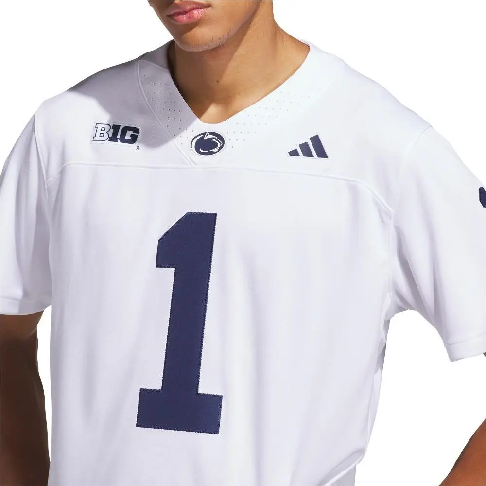 Adidas clothing - adidas Premier Penn State Nittany Lions Away Jersey - SB1158-KX8289 - White 10