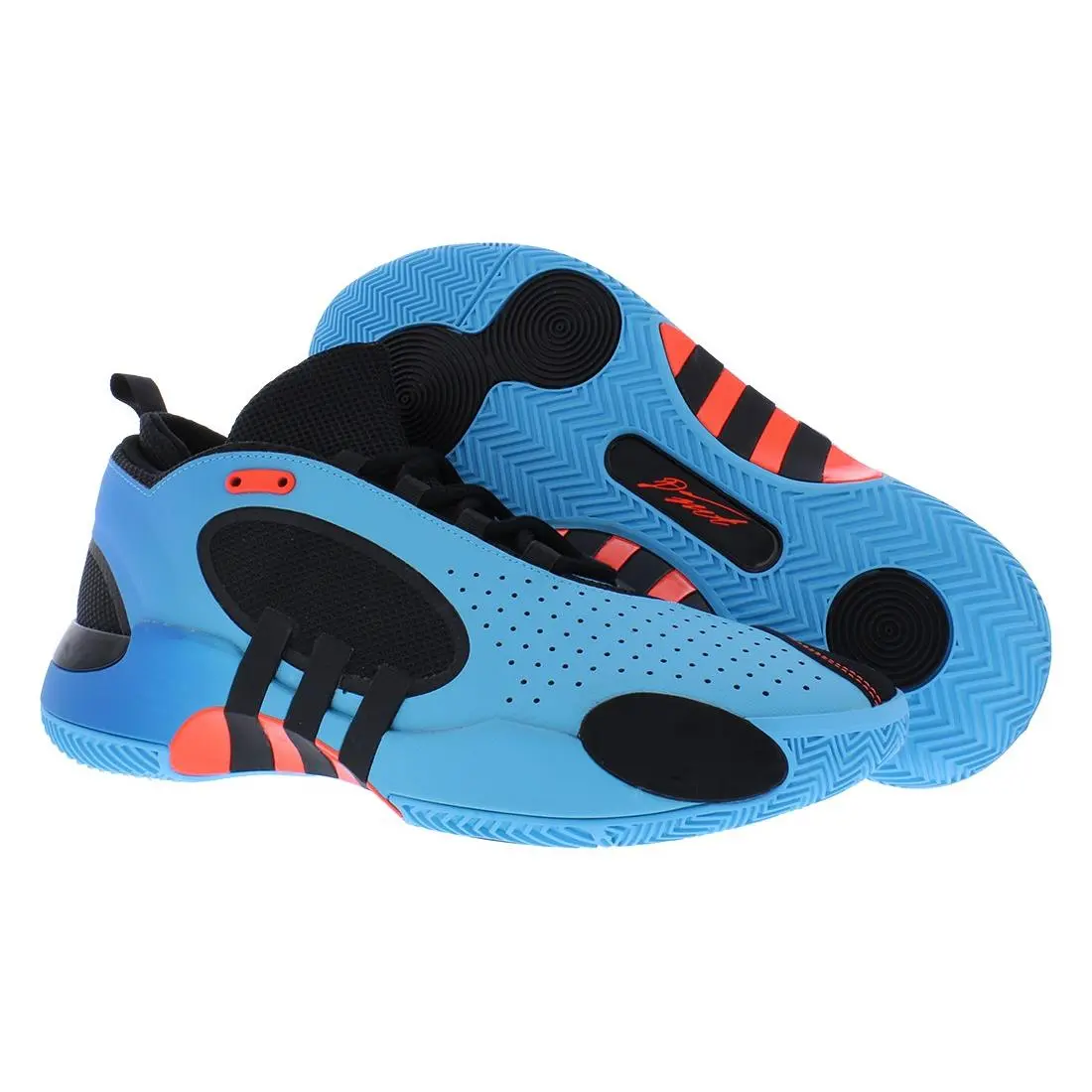 Adidas shoes - Bright Cyan/Core Black/Blue Rush, Main: Blue 4
