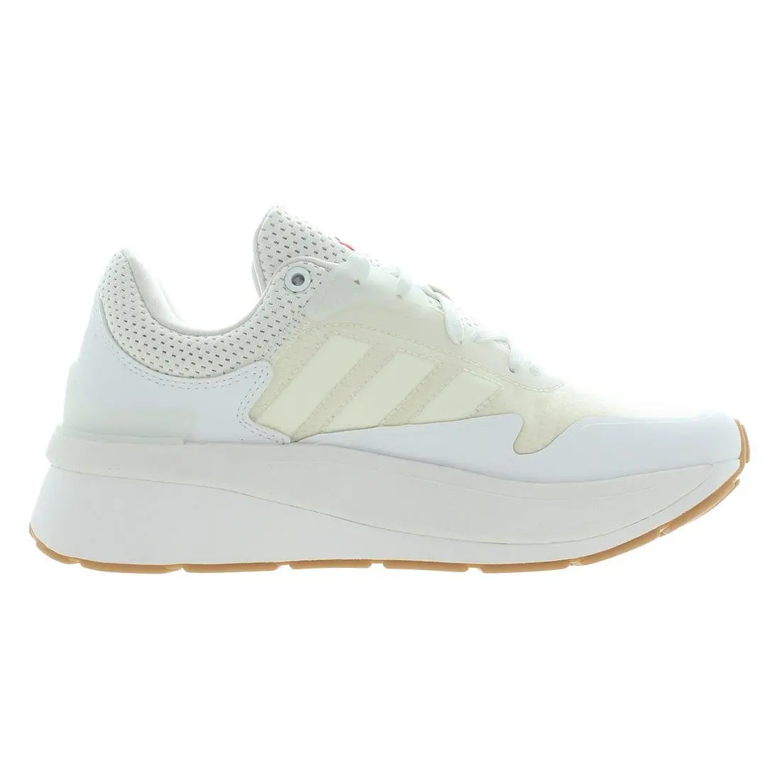 Adidas shoes - Cloud White/Cloud White/Bright Red, Main: White 1