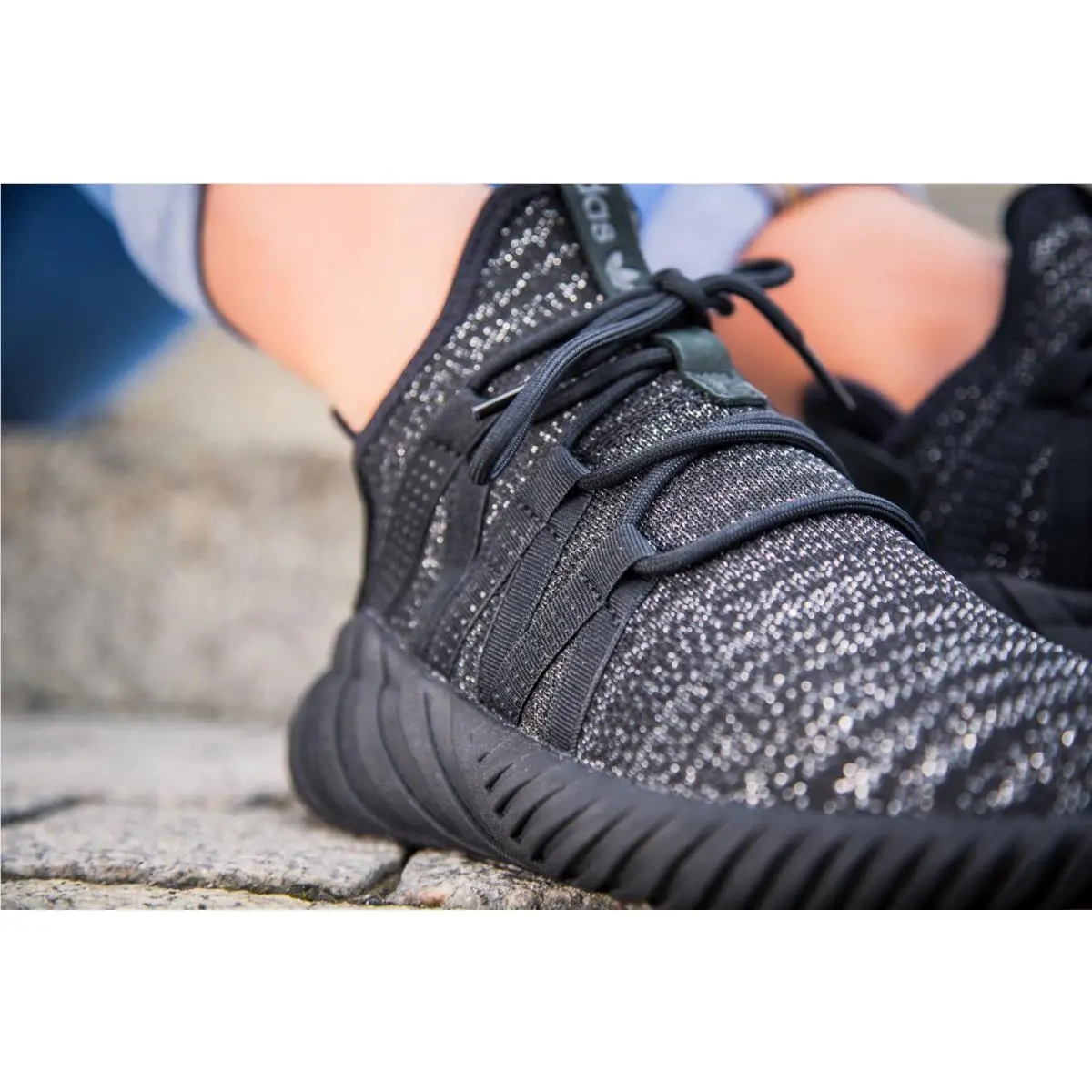 Adidas shoes - adidas Tubular Dawn - Tubular Dawn - BZ0629 - Black/gold 2