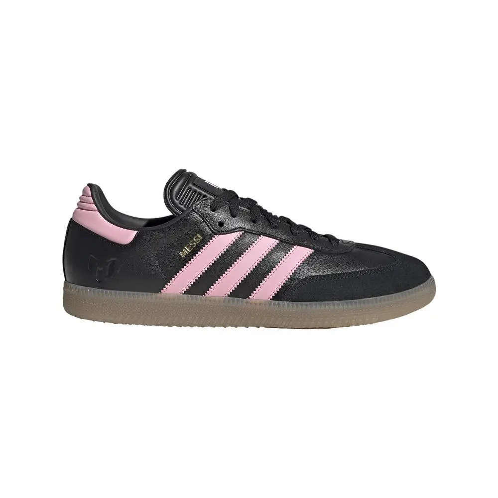 Adidas Samba Messi Mens Black Sneakers Athletic Shoes JP7845