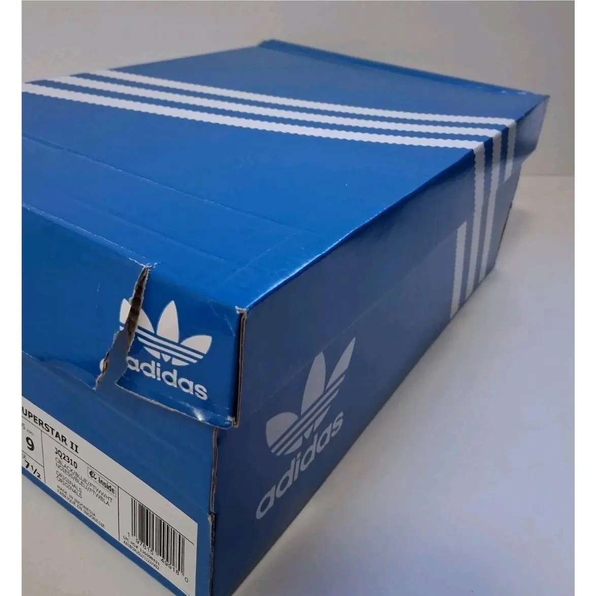 Adidas shoes - adidas Superstar - Superstar - JQ2310 - Black/Blue 8