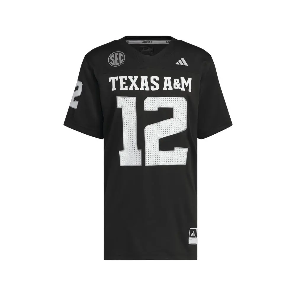 Adidas clothing - adidas Texas AM Premier Jersey - SB1158-JJ0412 - Black 5