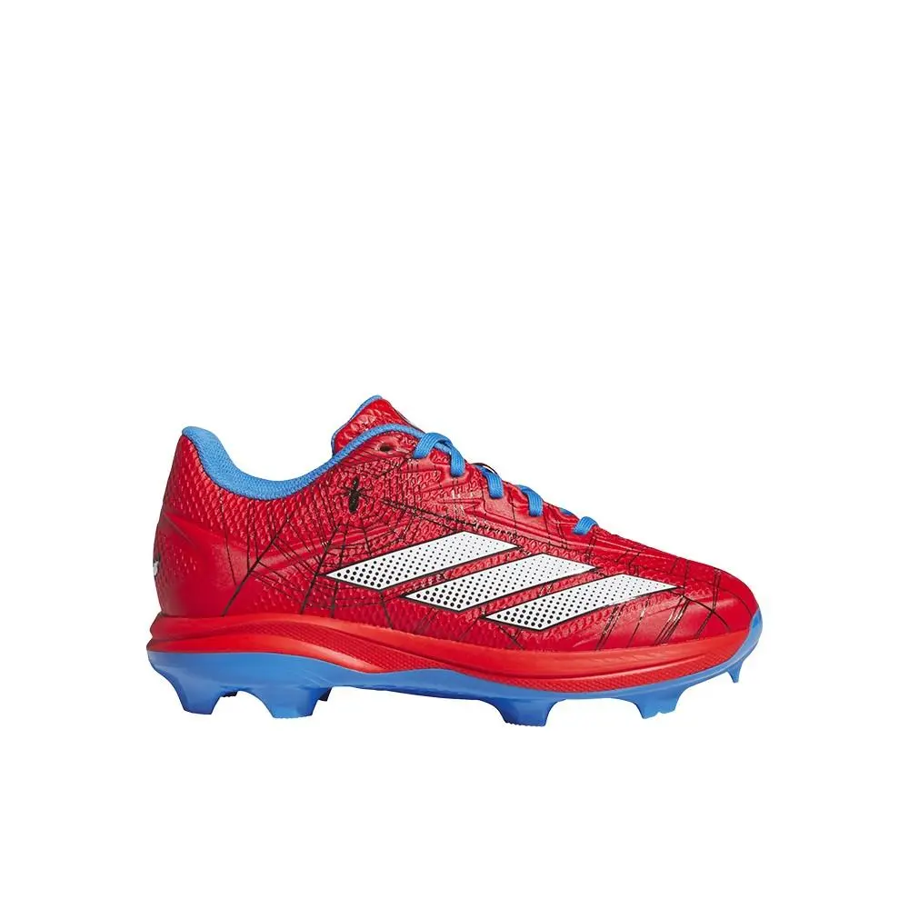 Adidas Marvel Spiderman Adizero Electric 2.0 Tpu Boys Red Sneakers Athletic Sho