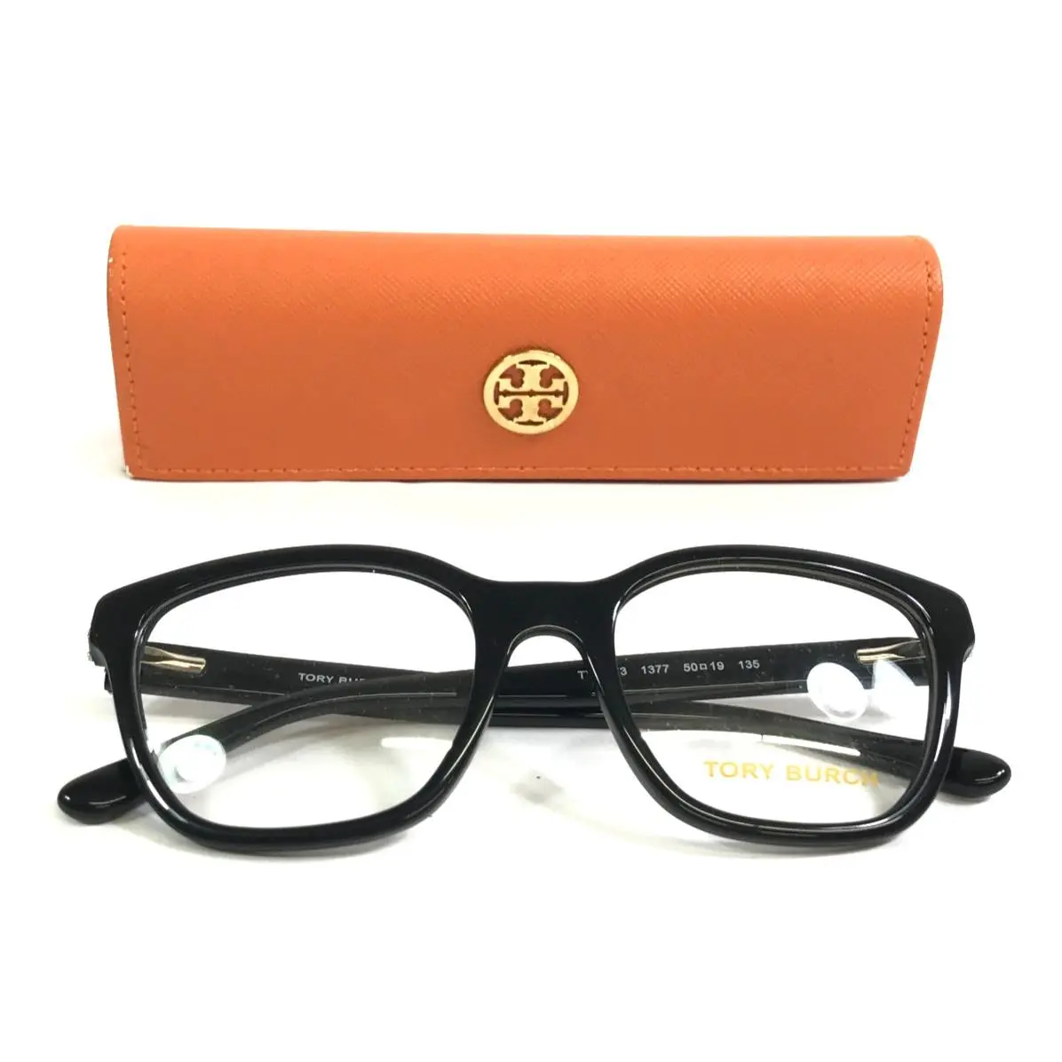 Tory Burch Eyeglasses Frames TY2073 1377 Shiny Black Cat Eye Full Rim 50-19-135