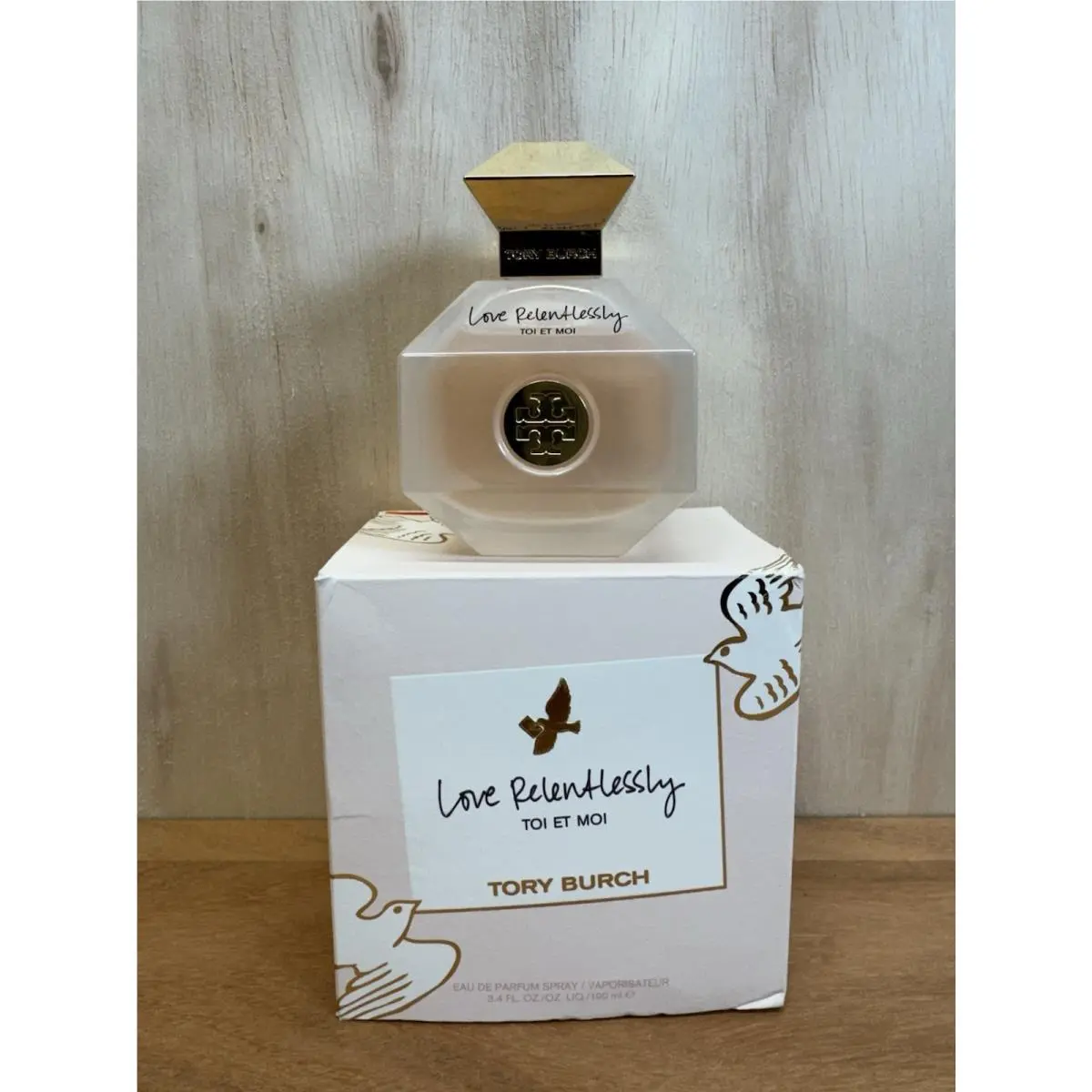 Tory Burch Love Relentlessly Toi Et Moi 3.4 fl oz Perfume Eau De Parfum Rare