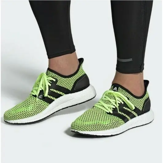 Ultraboost Speed Factory UB SF EG6196 Men`s Running Shoes Yellow/ Black by Adidas