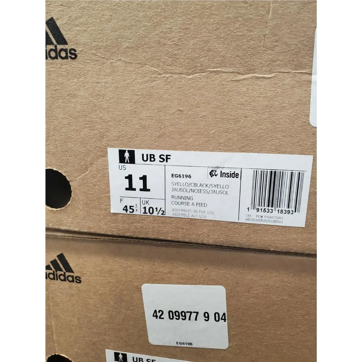 Adidas shoes - ULTRABOOST SPEED FACTORY UB SF - EG6196 - Black 10