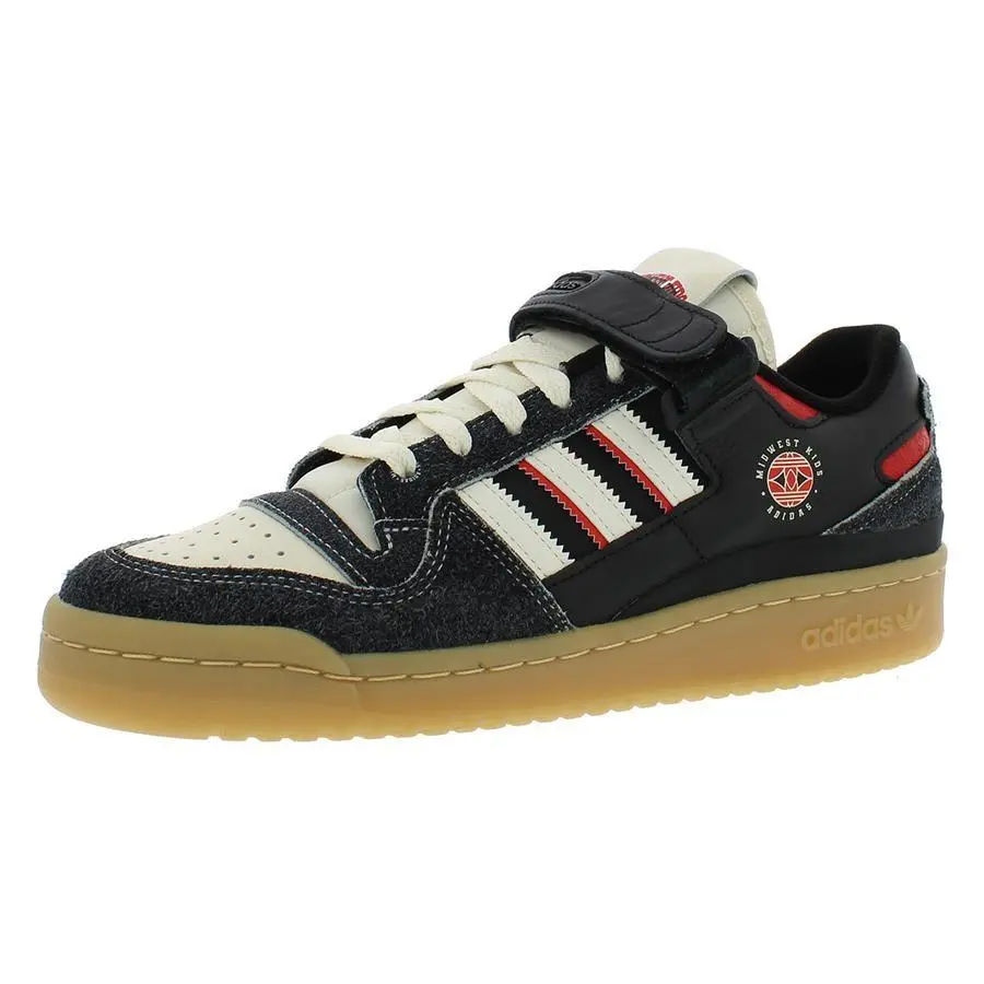 Adidas shoes - Core Black/Core White/Red, Main: Black 3