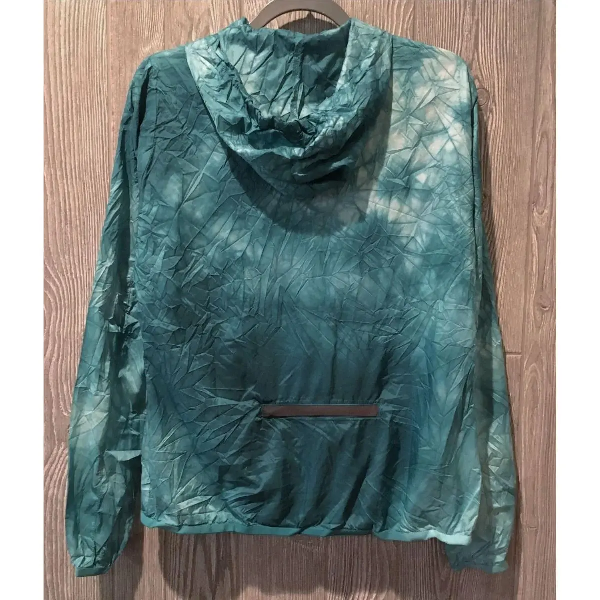 Adidas clothing - ADIDAS RunPack Dye Lightweight Reflective Running Jacket - AH9956 - Green, Main: Green 10