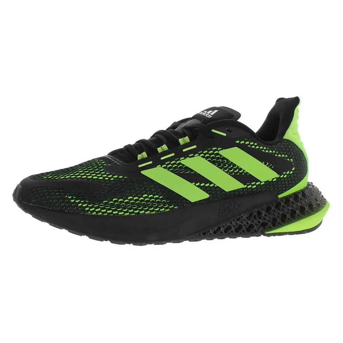 Adidas shoes - Black/Lime, Main: Black 5