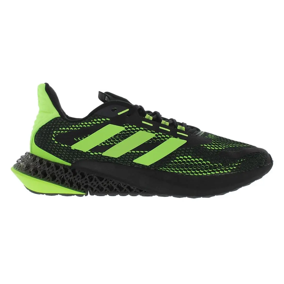 Adidas shoes - Black/Lime, Main: Black 6