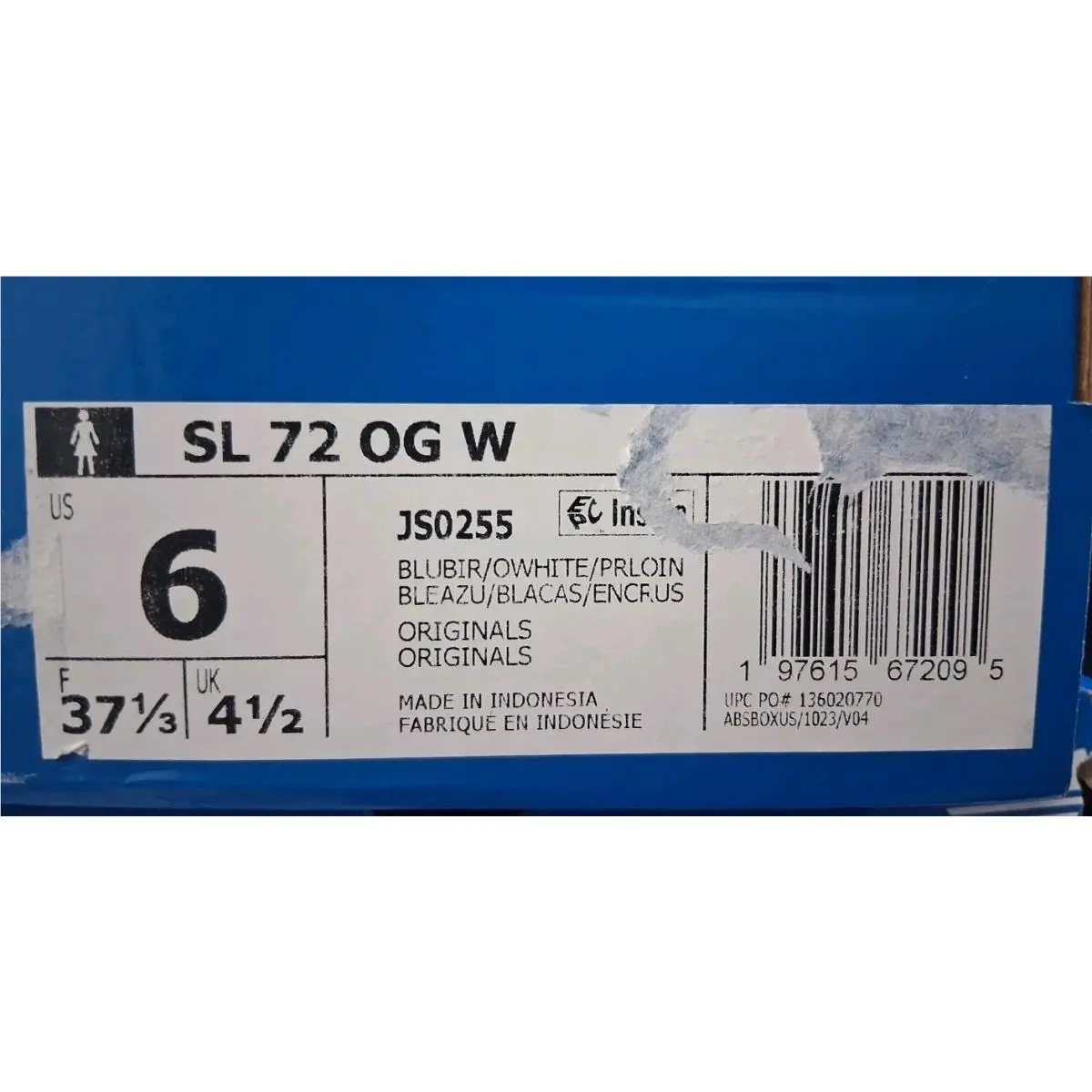 Adidas shoes - adidas SL 72 - JS0255 - Blue 6