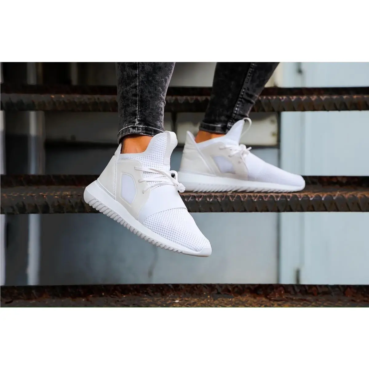 Adidas shoes - adidas Tubular Defiant - Tubular Defiant - BB5116 - White 13