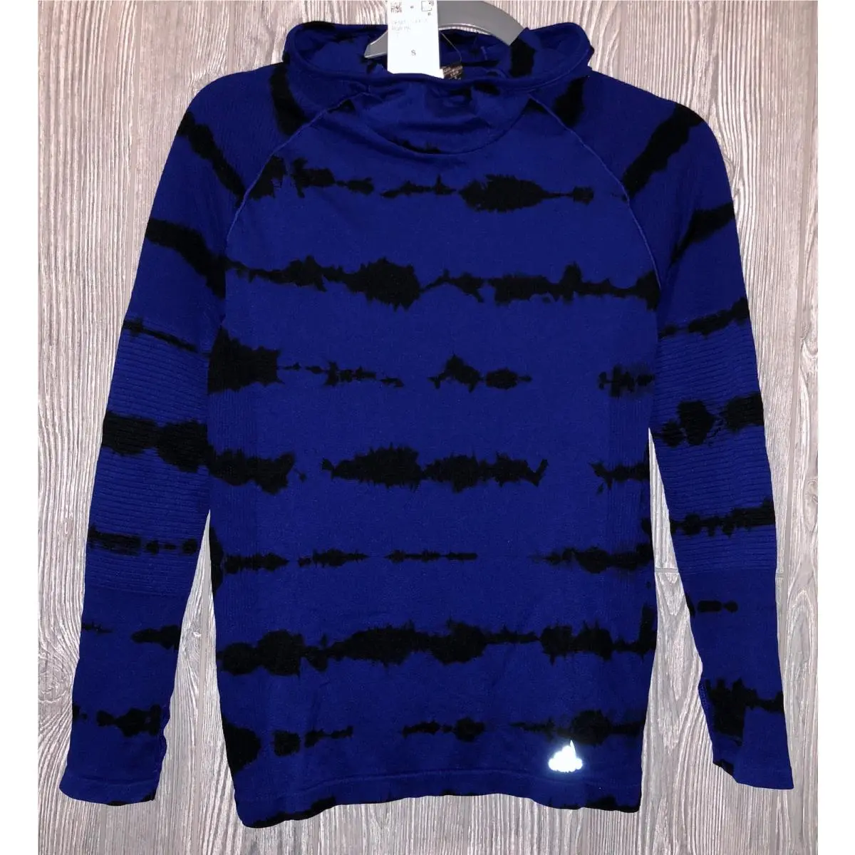 Adidas clothing - ADIDAS Primeknit Hooded L/S Running Tee Shirt - BQ9392 - Blue 3