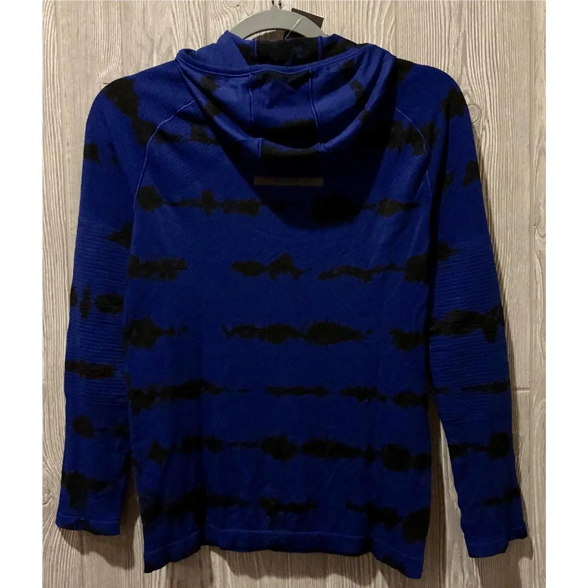 Adidas clothing - ADIDAS Primeknit Hooded L/S Running Tee Shirt - BQ9392 - Blue 9