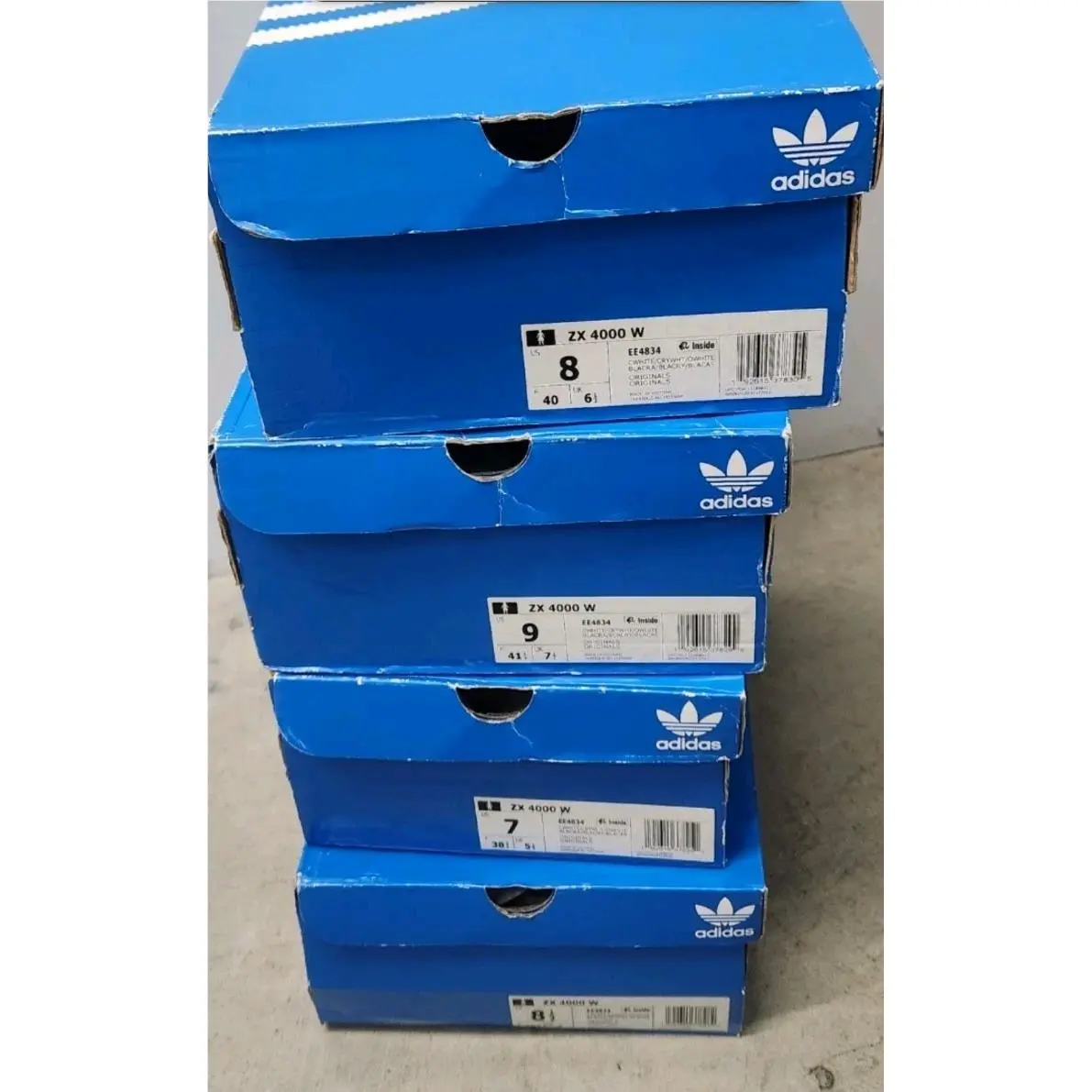 Adidas shoes - adidas ZX Flux - Flux - EE4834 - White 7