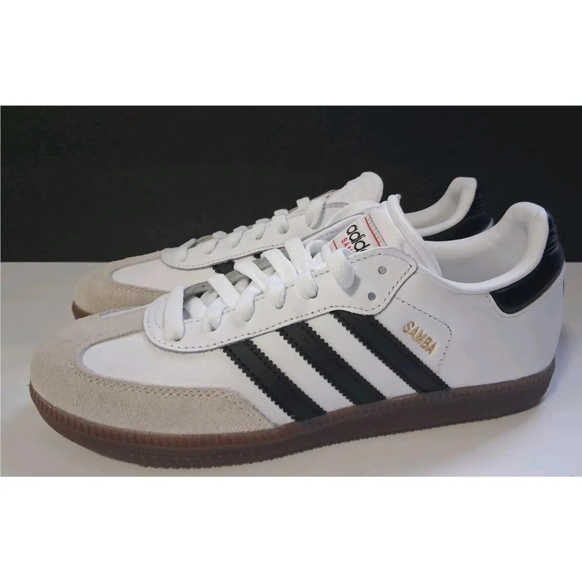 Samba Shoes IH6001 White Black Unisex. Box Has Cosmetic Damage by Adidas