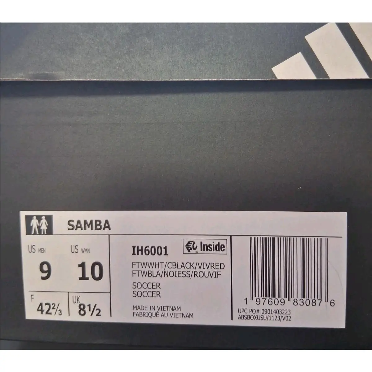 Adidas shoes - adidas Samba - Samba - IH6001 - white/black 7