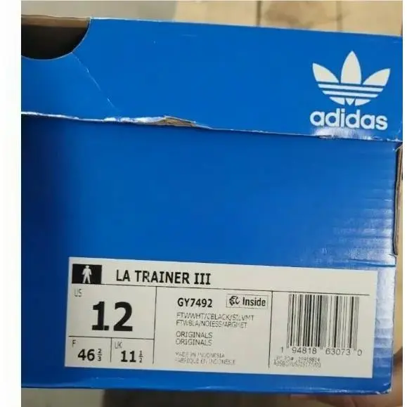 Adidas shoes - adidas LA Trainer - Trainer - GY7492 - Black 16