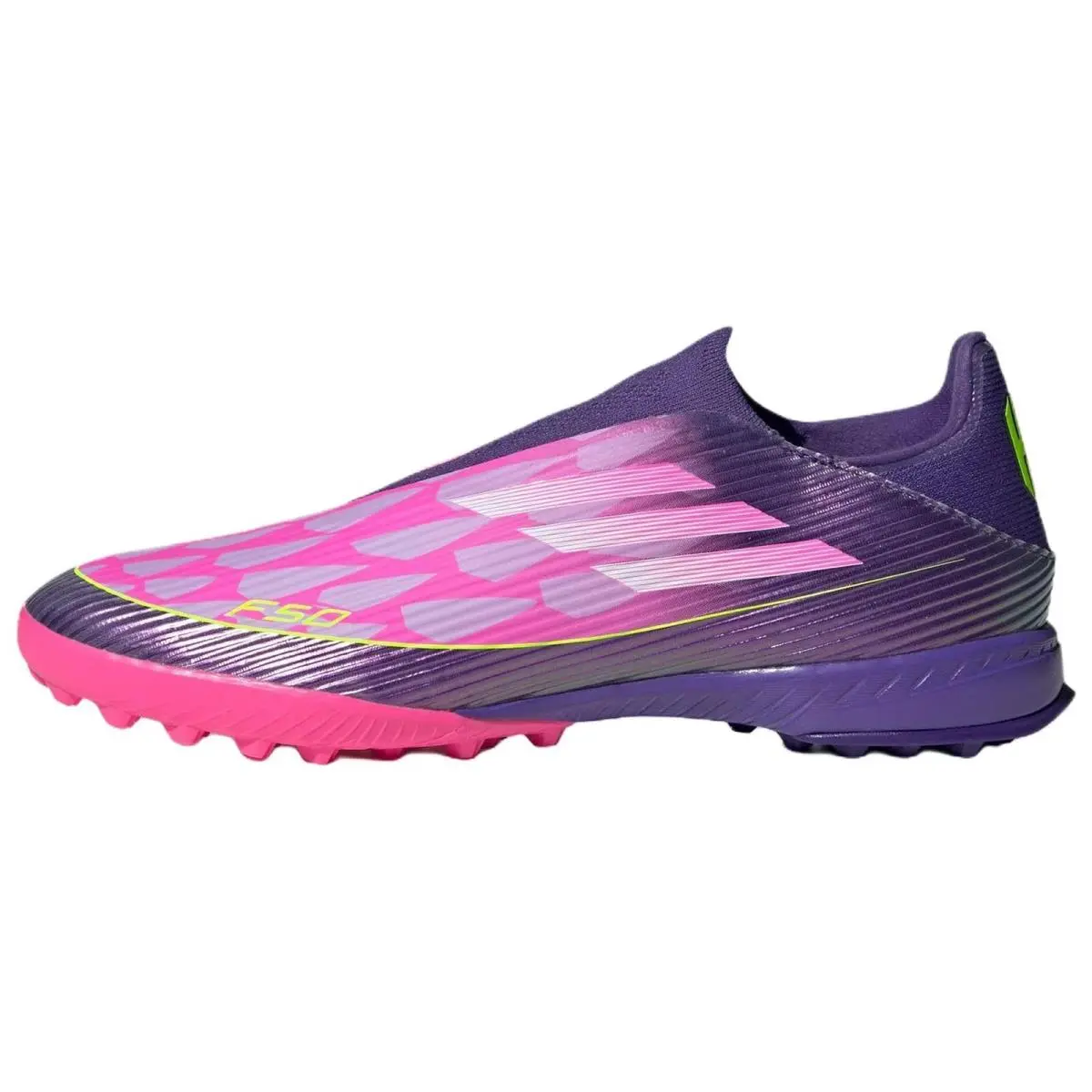Adidas Adida Yamal F50 League Soccer Shoes Unisex Eggplant Purple