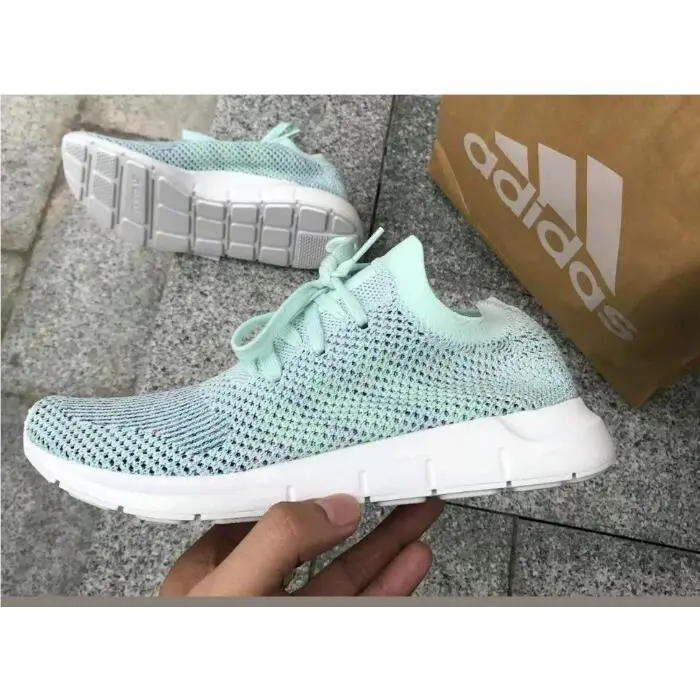 Adidas shoes - adidas Originals Swift Run - Originals Swift Run - CQ2034 - Aqua blue/white 1