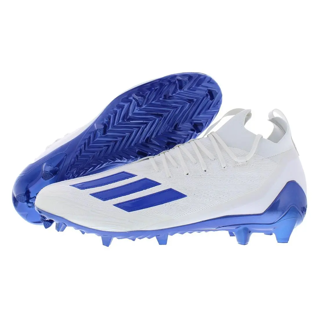 Adidas Adizero Primeknit Mens Shoes - Footwear White/Royal Blue/Footwear White, Main: White
