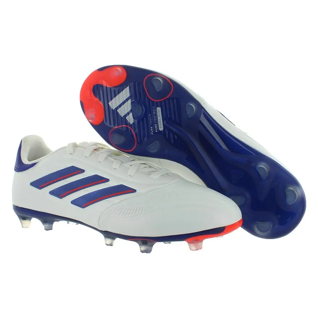 Adidas shoes - Cloud White/Lucid Blue/Solar Red, Main: White 4