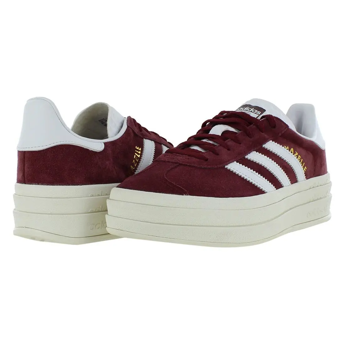 Adidas shoes - Maroon/White, Main: Red 3