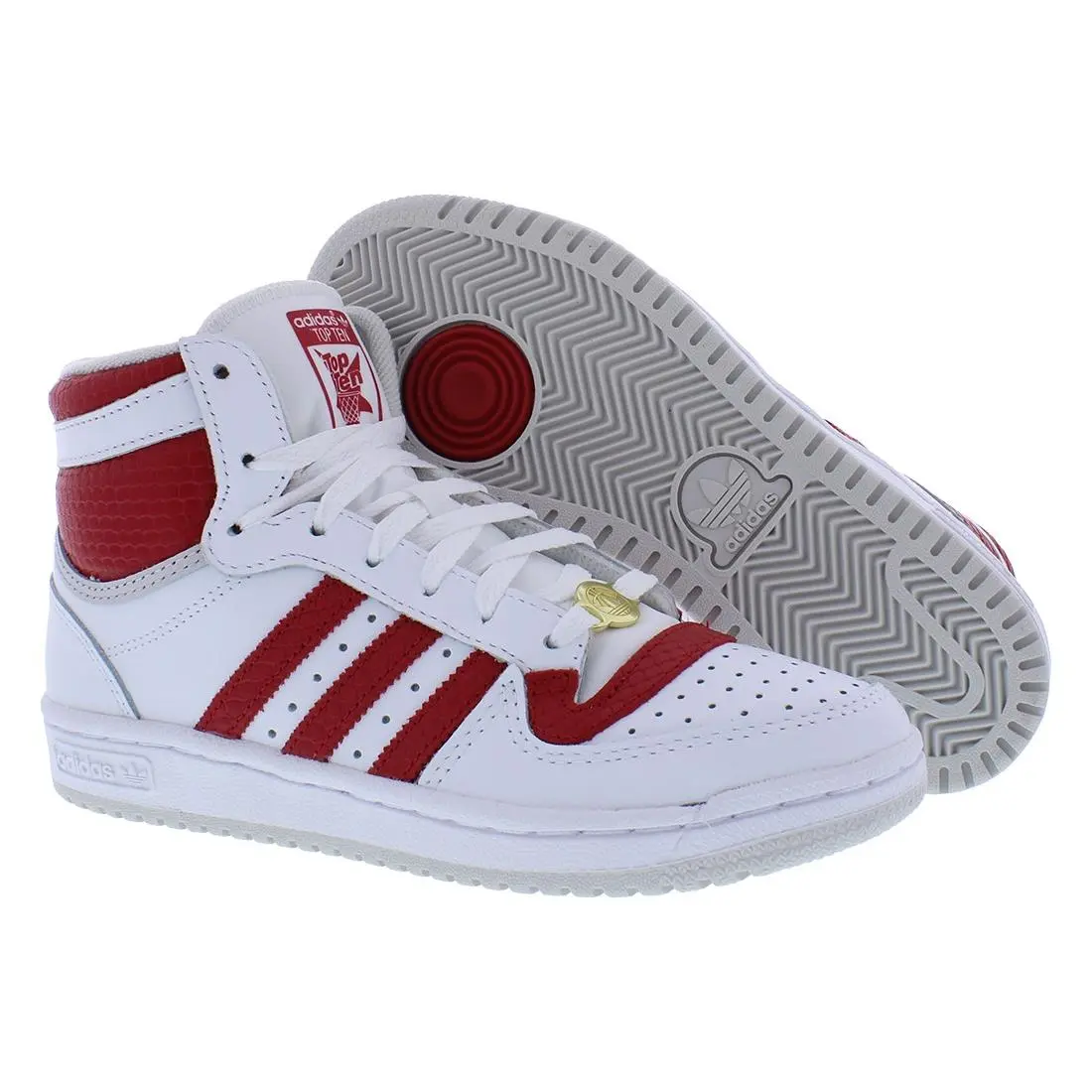 Adidas shoes - Footwear White/Power Red/Grey One, Main: White 4