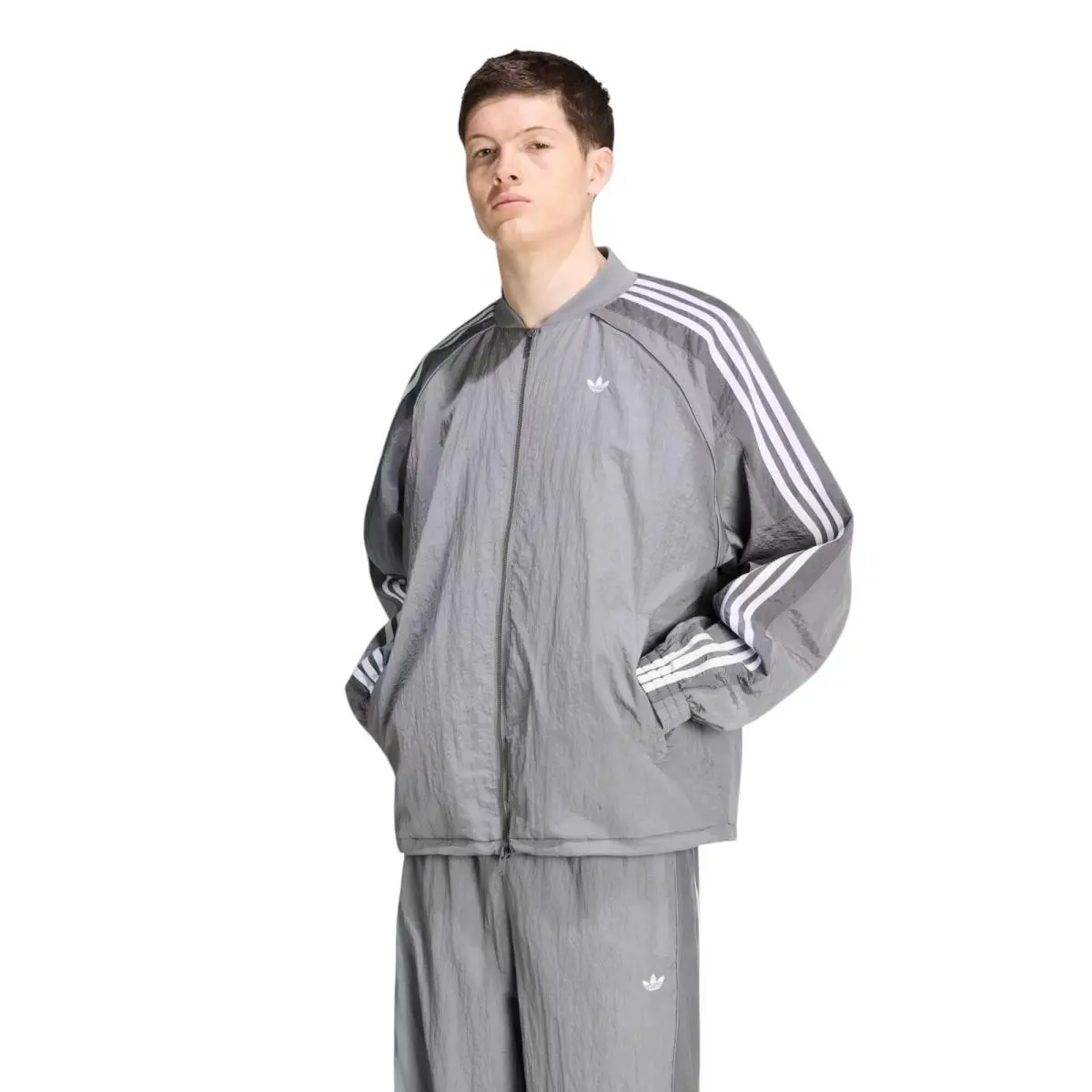 Adidas clothing - Adidas Adilenium Season 5 Track Top - KX4830 - Gray 0
