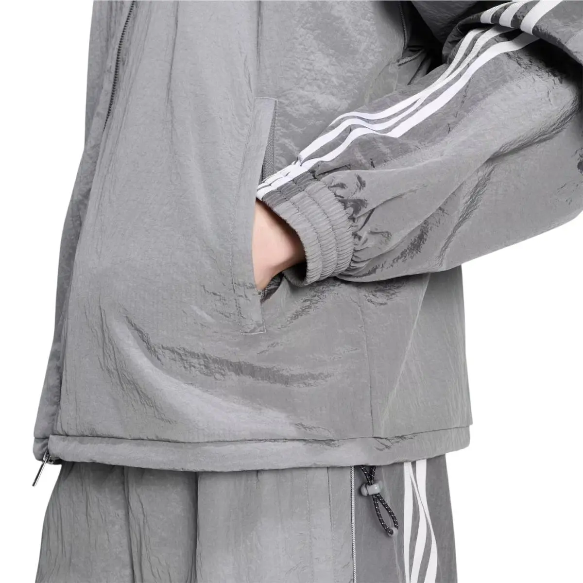 Adidas clothing - Adidas Adilenium Season 5 Track Top - KX4830 - Gray 4