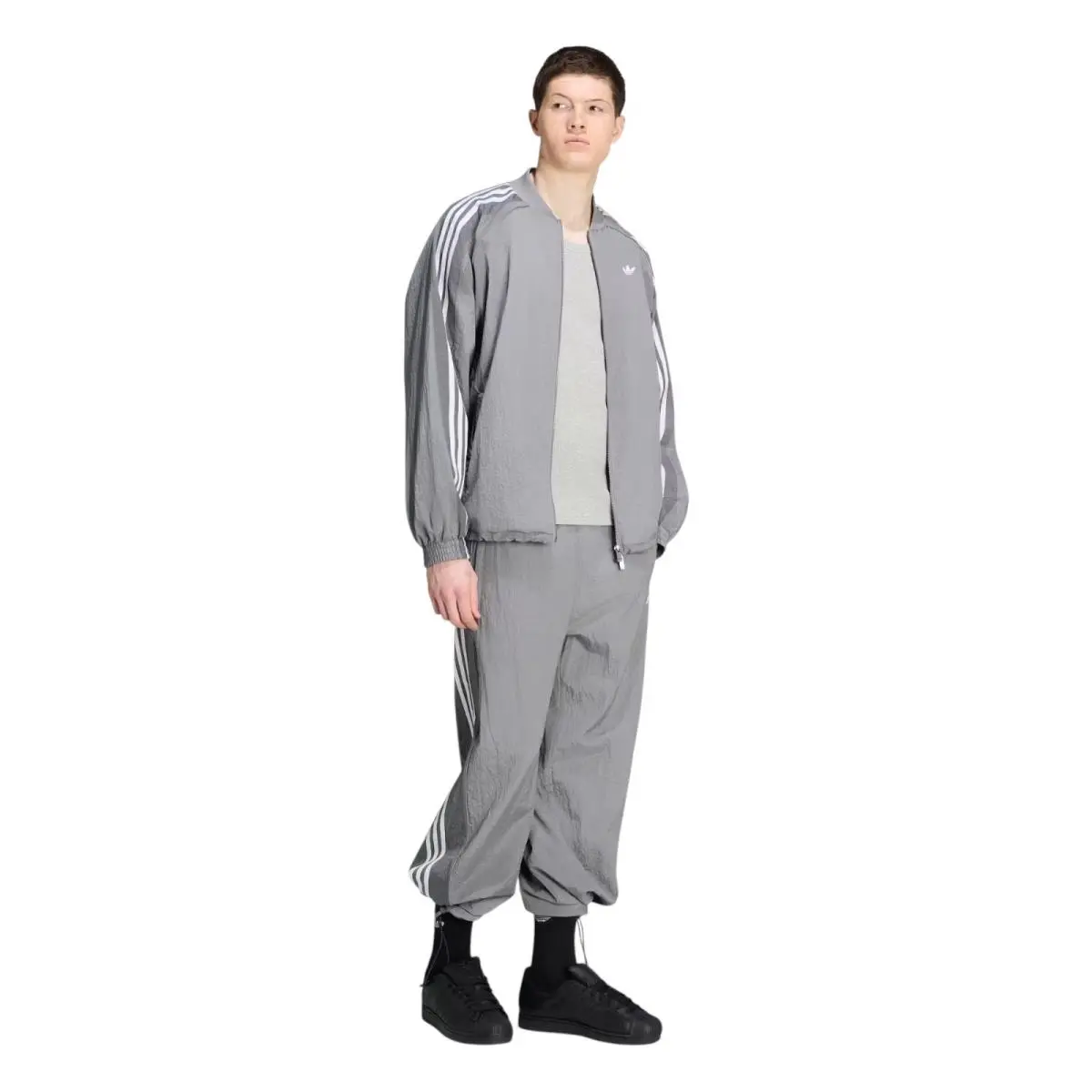 Adidas clothing - Adidas Adilenium Season 5 Track Top - KX4830 - Gray 8