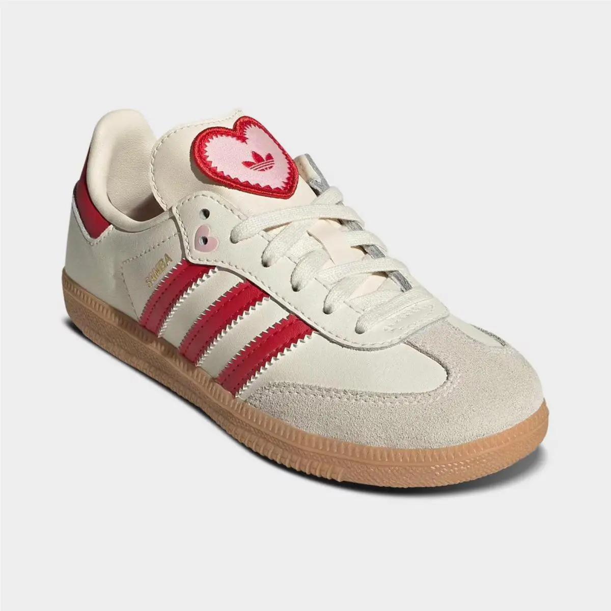 Adidas shoes - KI6681 250 - Cream White/Better Scarlet/Gum 1