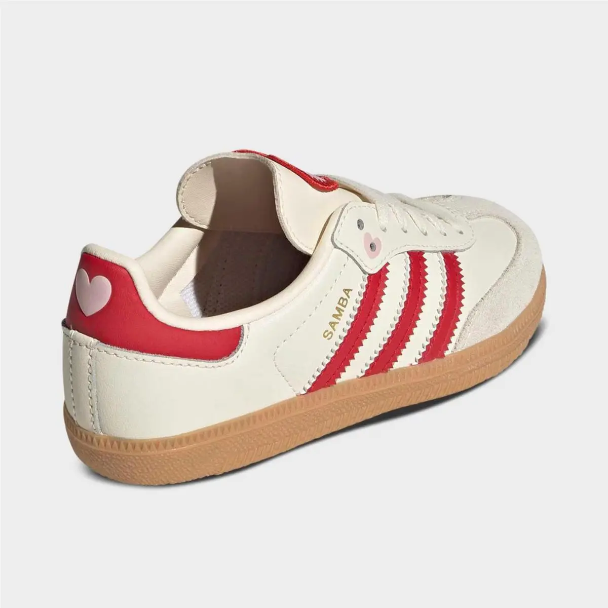 Adidas shoes - KI6681 250 - Cream White/Better Scarlet/Gum 2